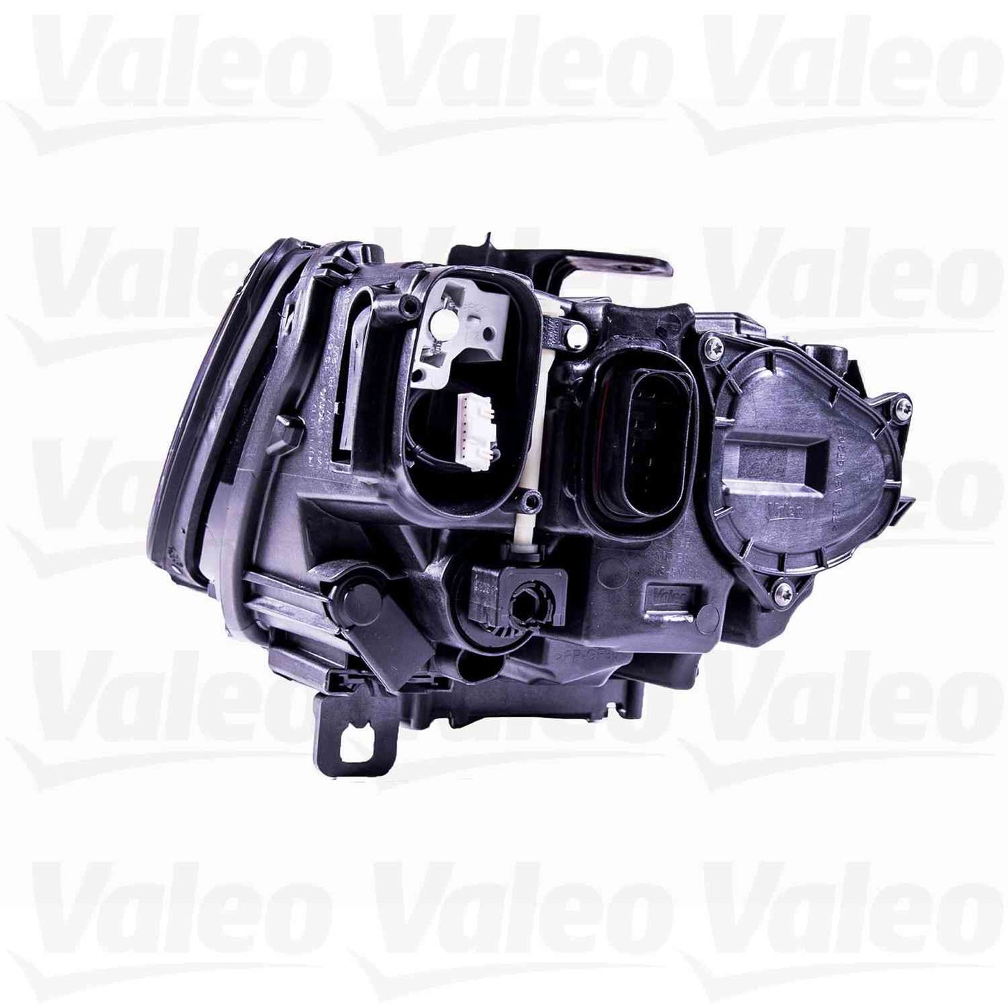 Angle View of Front Left Headlight Assembly VALEO 46830