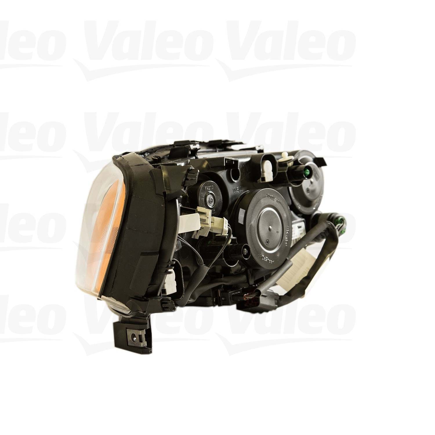 Side View of Front Right Headlight Assembly VALEO 46967