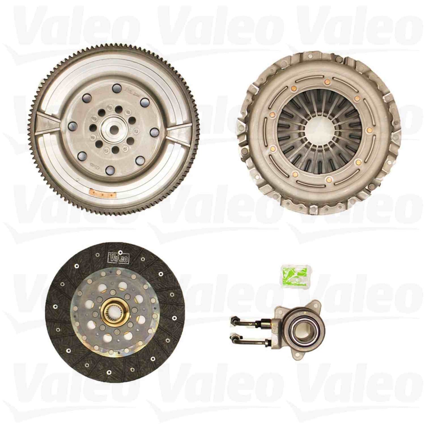 Front View of Transmission Clutch and Flywheel Kit VALEO 52353202