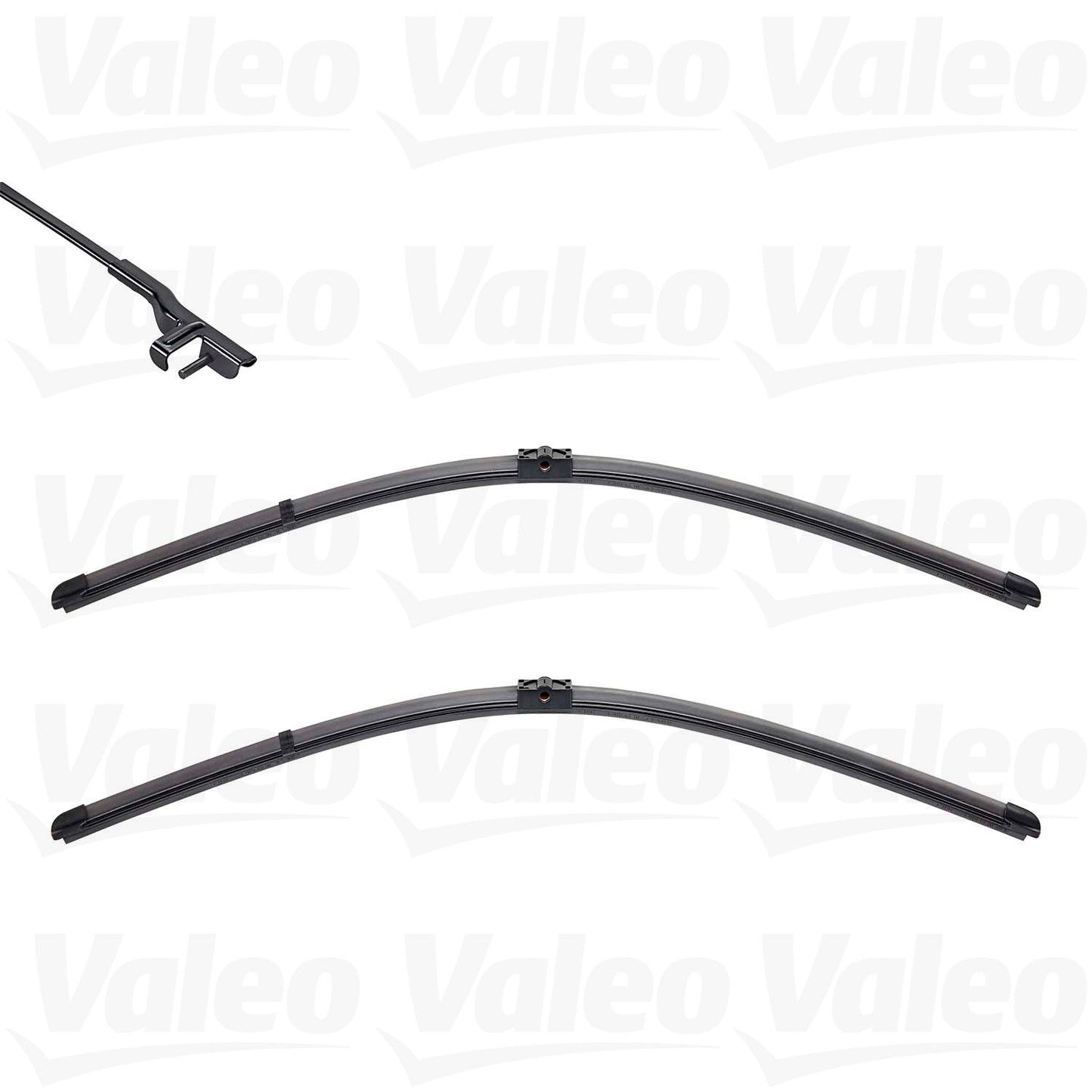 Front View of Front Windshield Wiper Blade Set VALEO 574468