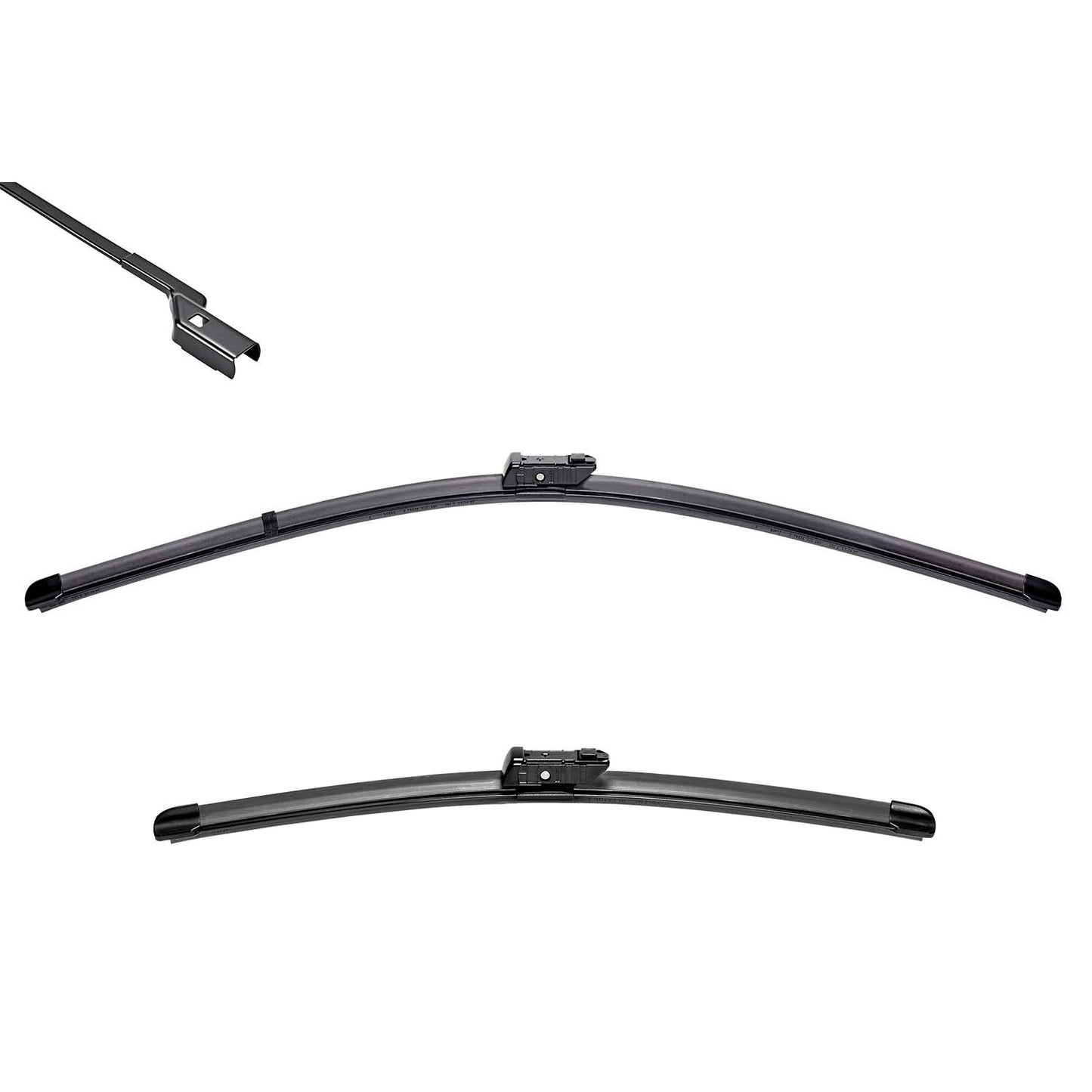 Front View of Front Windshield Wiper Blade Set VALEO 574641