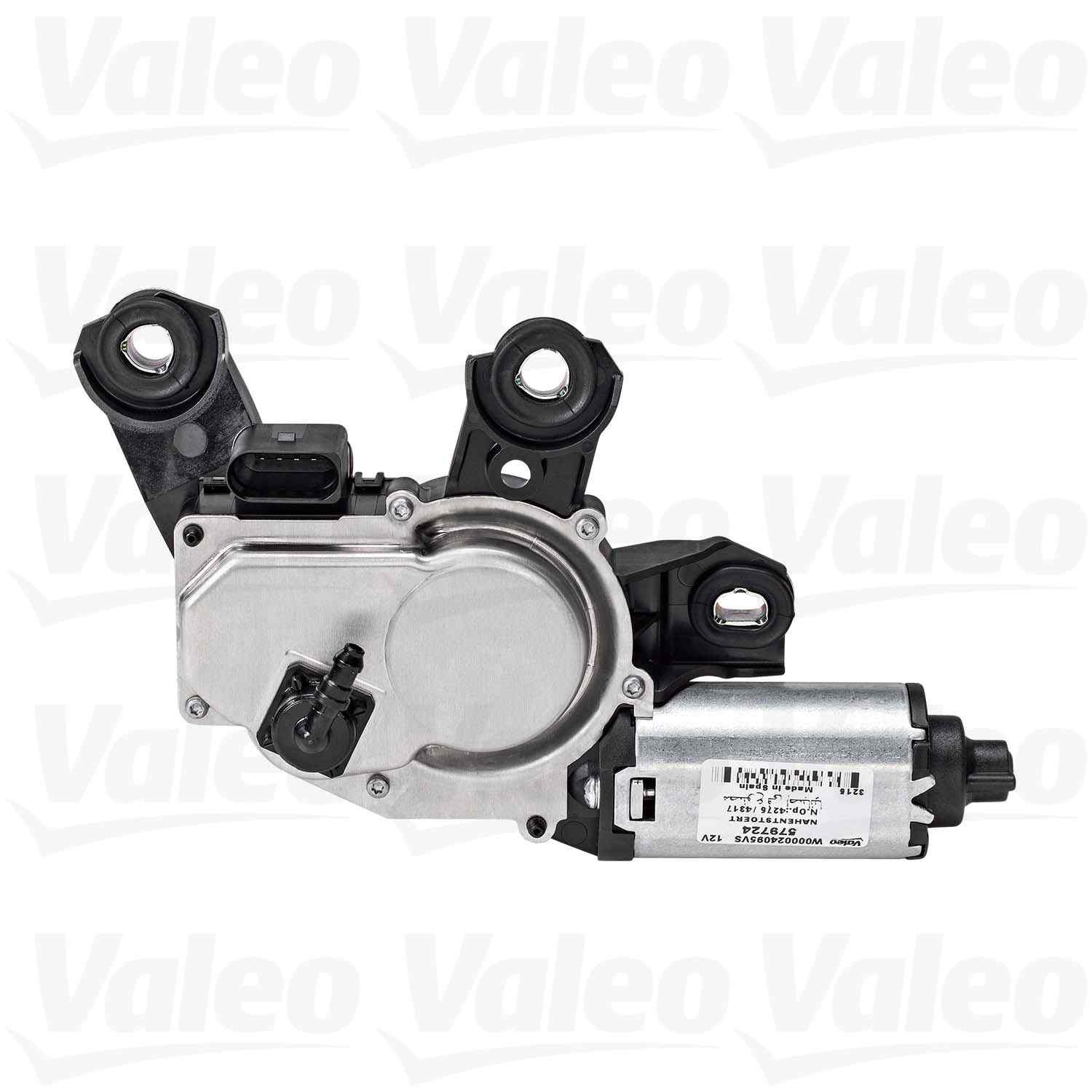 Front View of Rear Windshield Wiper Motor VALEO 579724