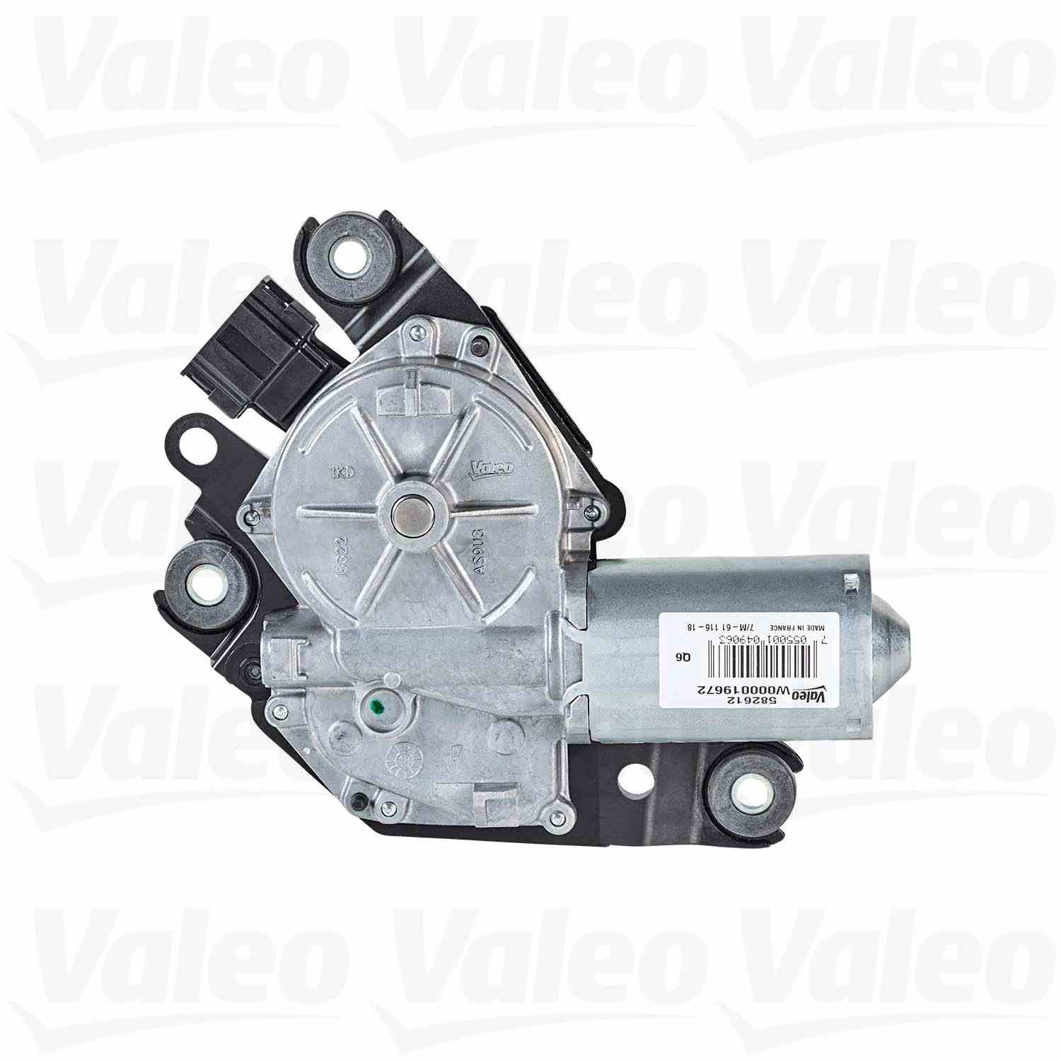 Angle View of Rear Windshield Wiper Motor VALEO 582612