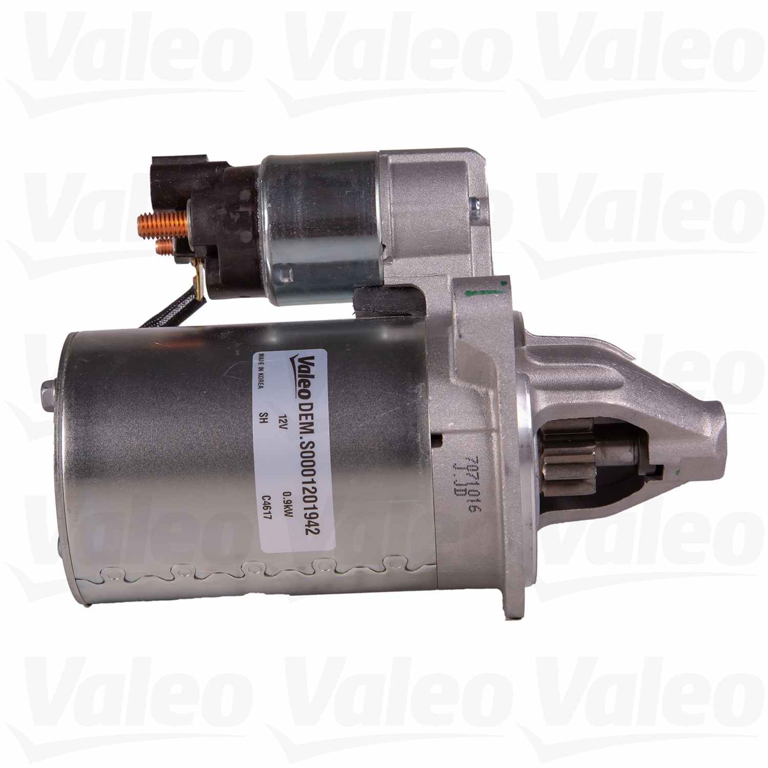 Side View of Starter Motor VALEO 600212