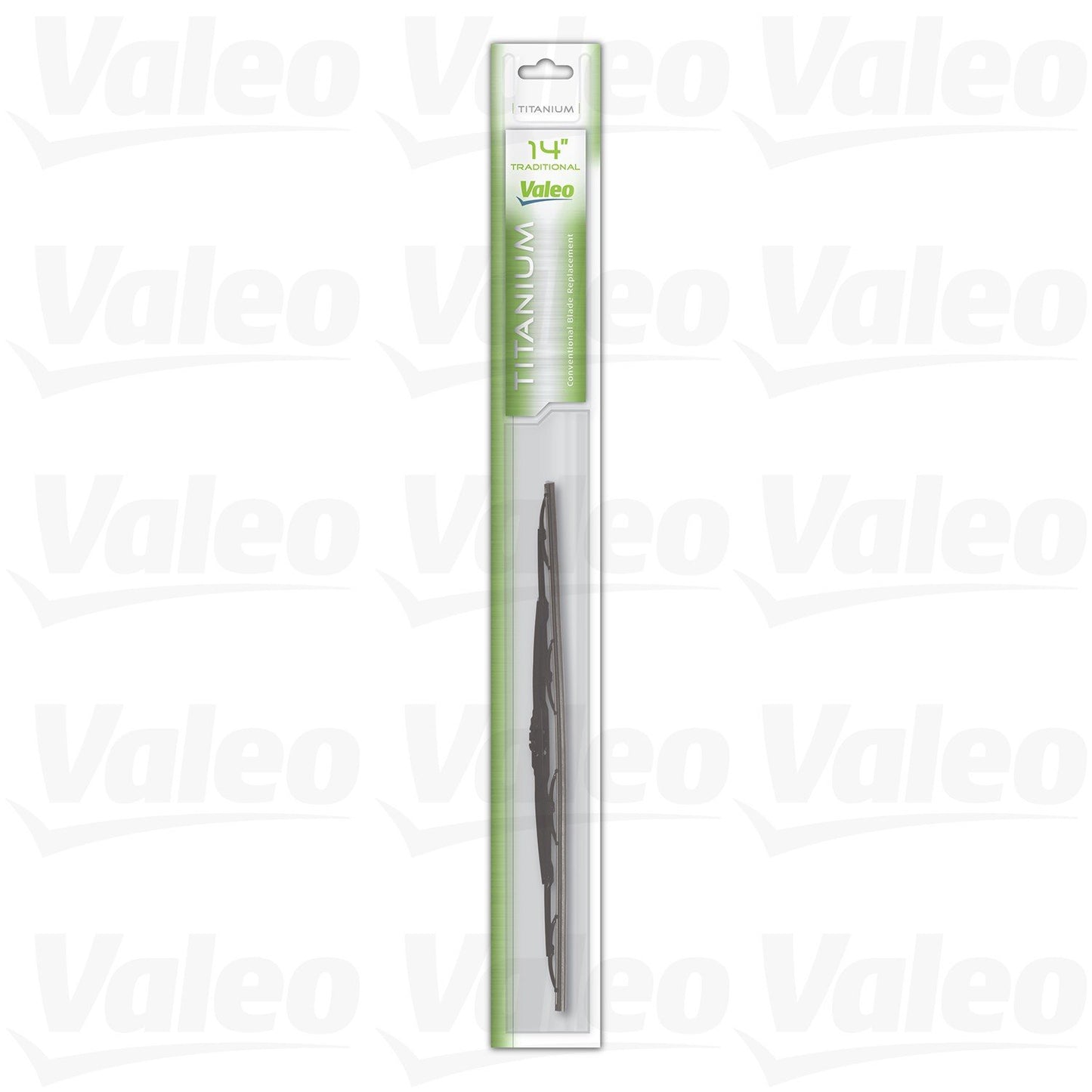 Front View of Rear Windshield Wiper Blade VALEO 604465