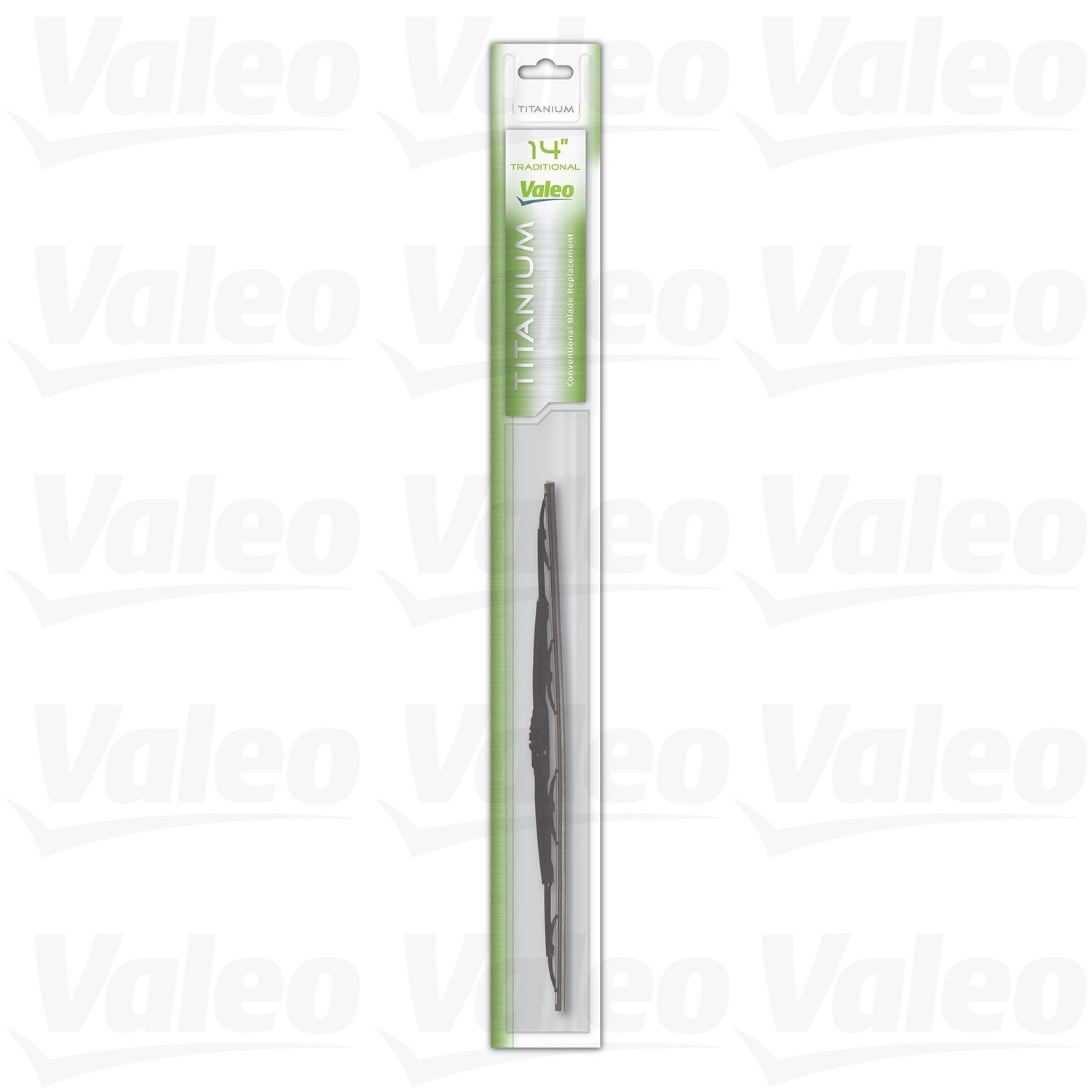 Front View of Rear Windshield Wiper Blade VALEO 604465