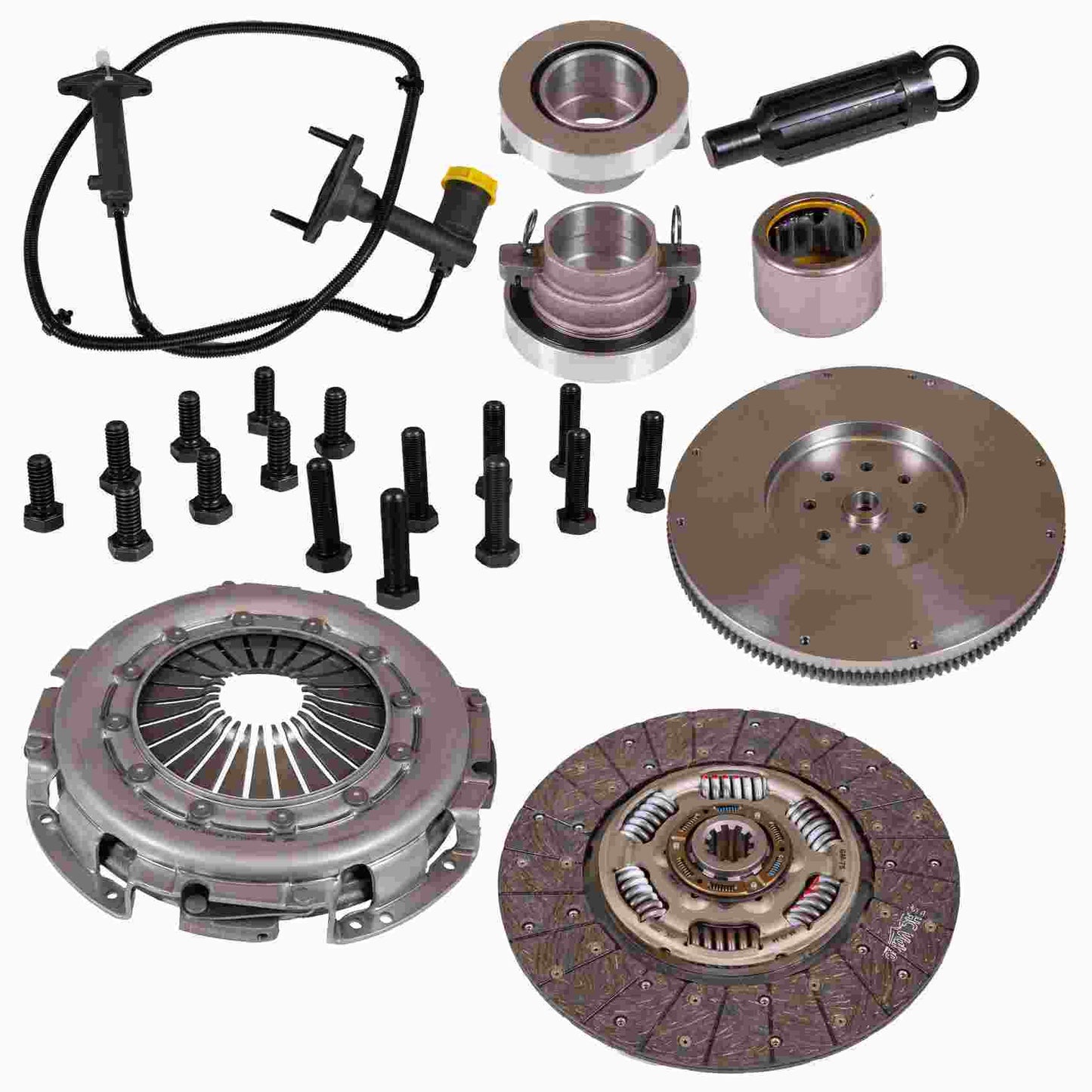 Front View of Clutch Flywheel Conversion Kit VALEO 63301405