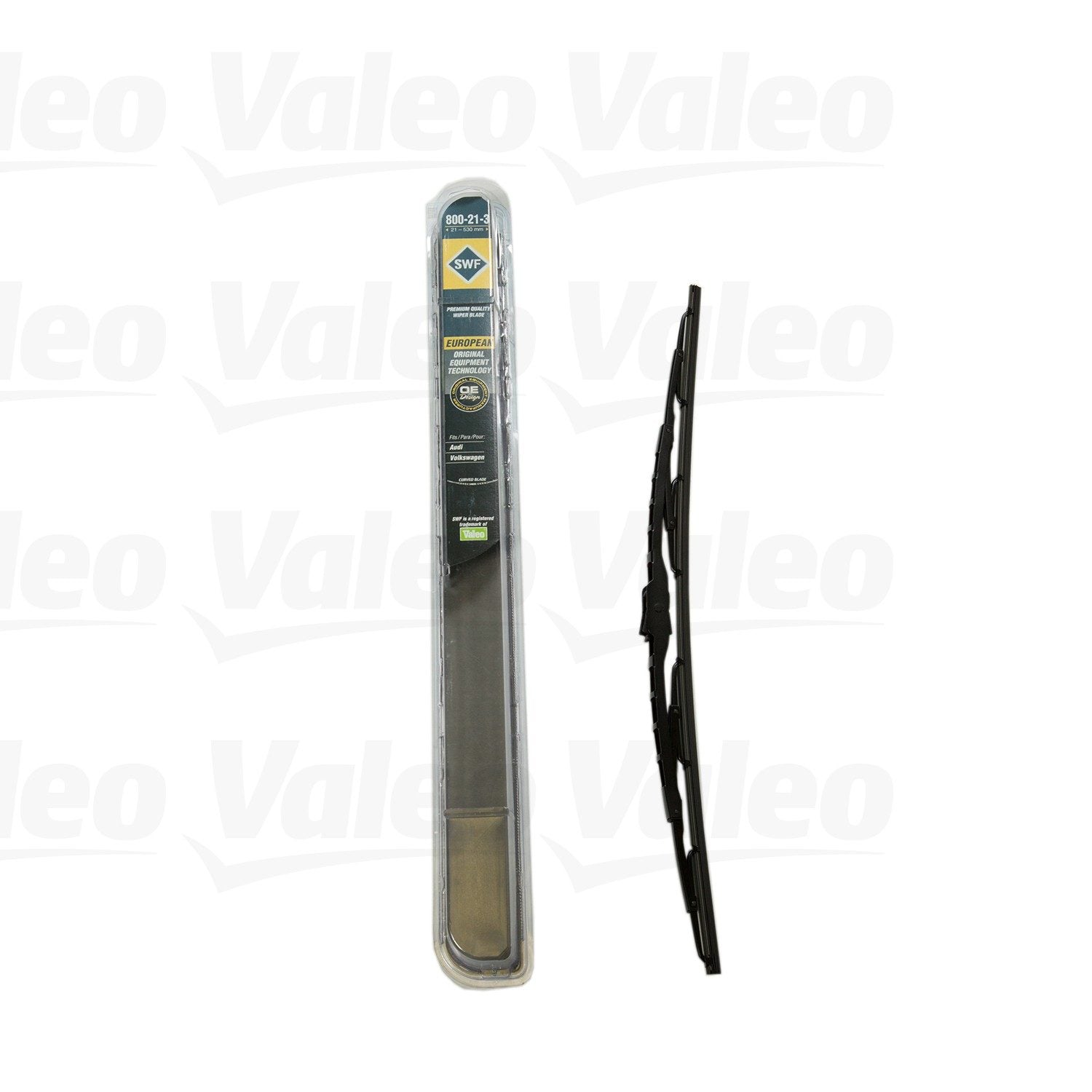 Top View of Front Right Windshield Wiper Blade VALEO 800-21-3