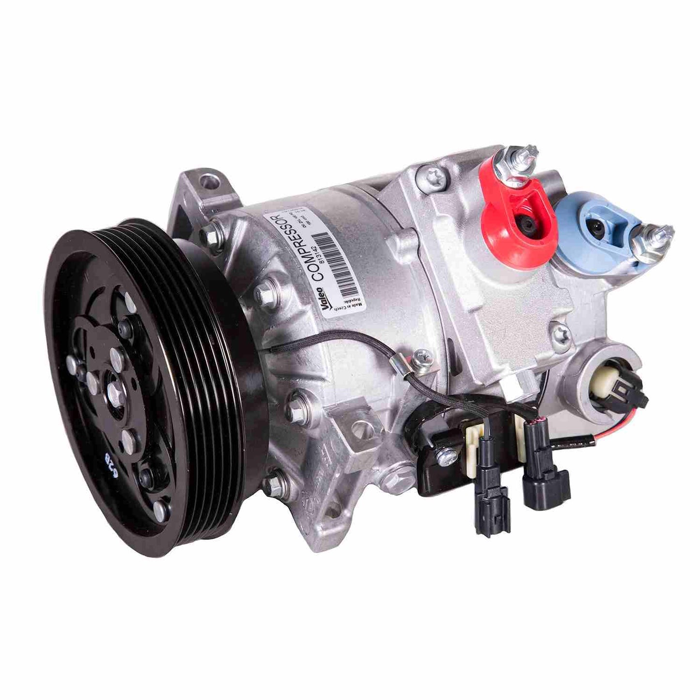 Angle View of A/C Compressor VALEO 813142