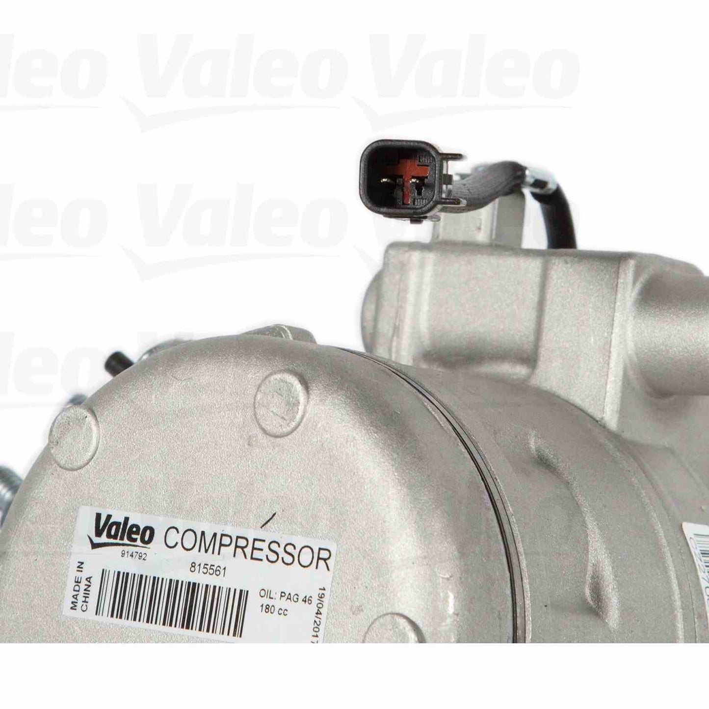 Connector View of A/C Compressor VALEO 815561