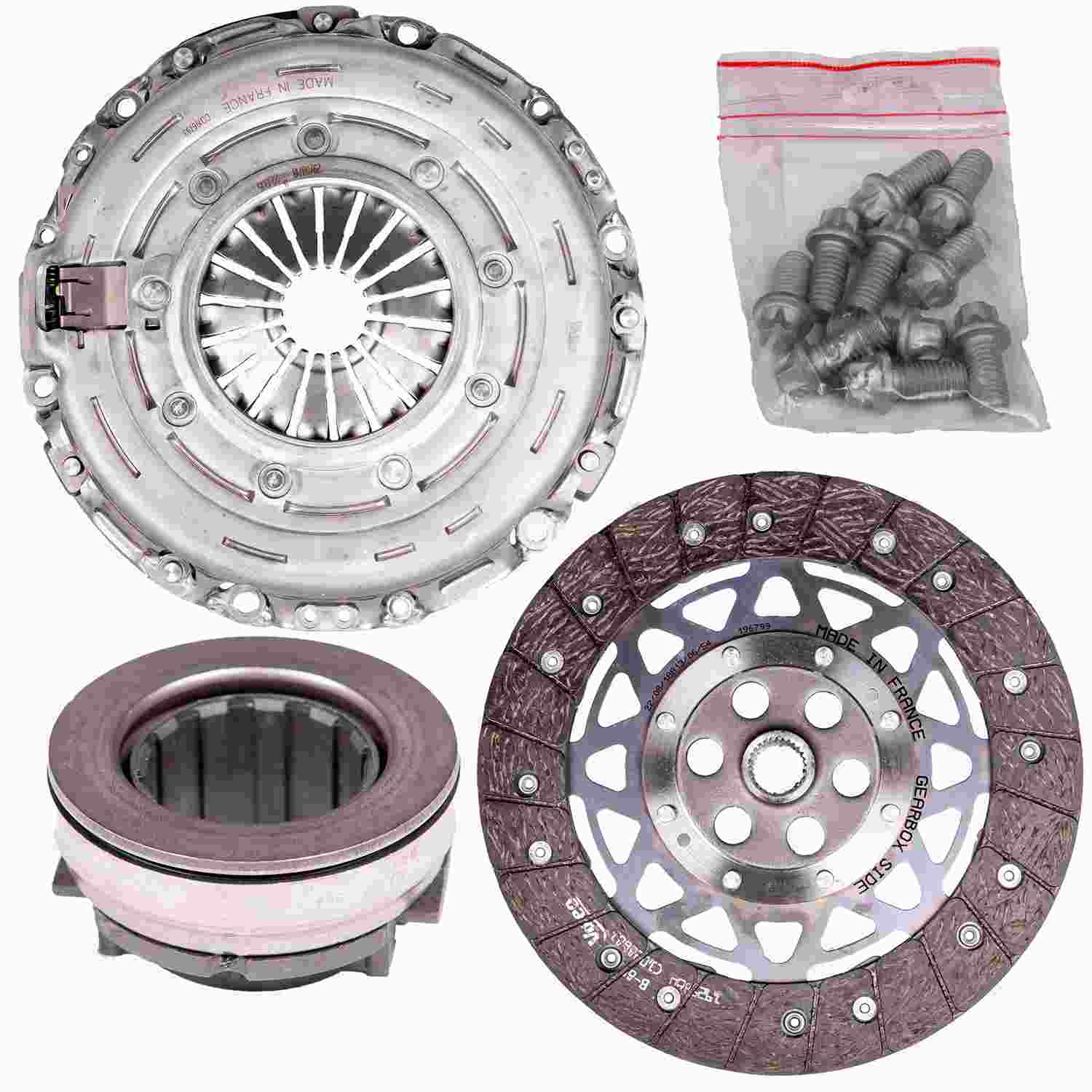 Front View of Transmission Clutch Kit VALEO 832226