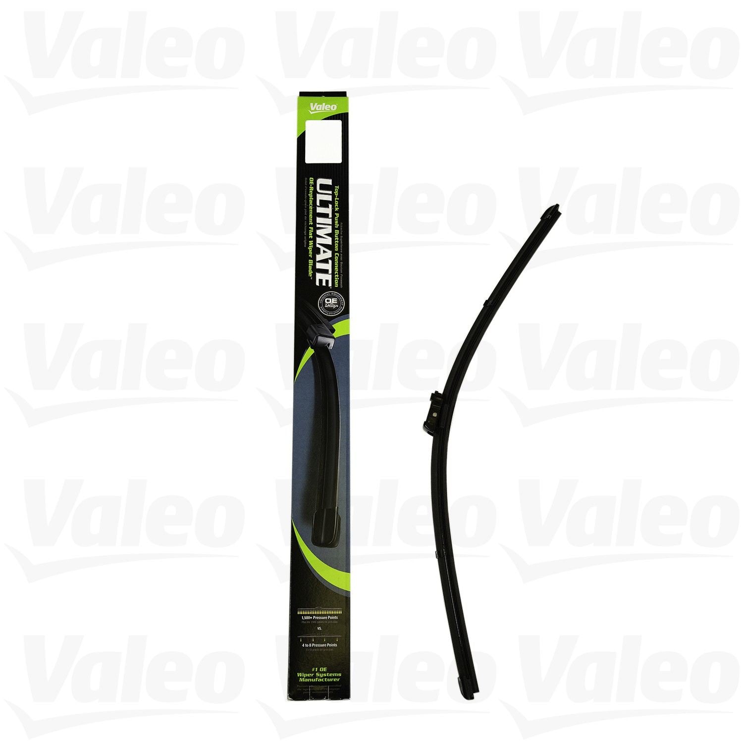 Top View of Front Right Windshield Wiper Blade VALEO 900199B