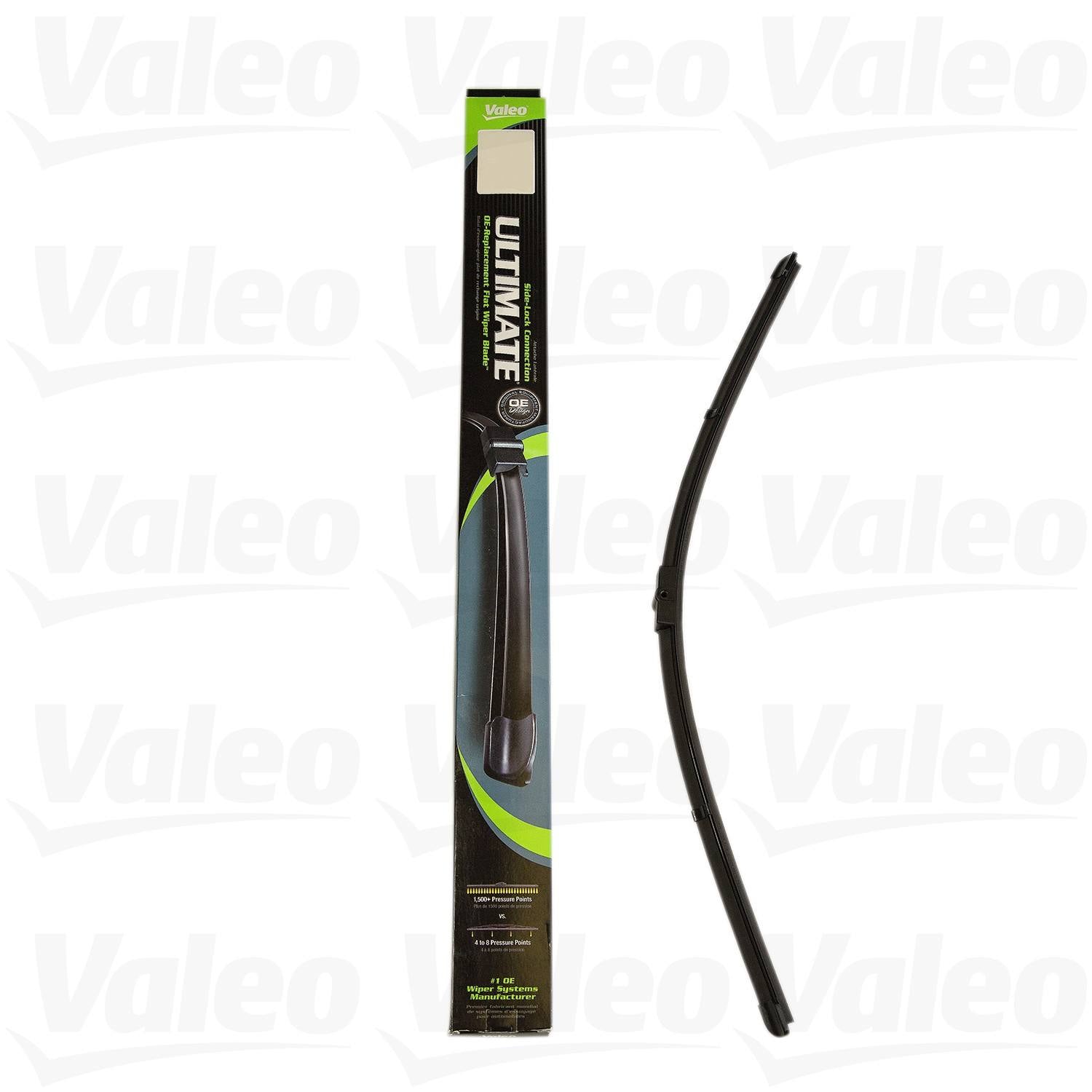 Front View of Front Left Windshield Wiper Blade VALEO 900-21-5B