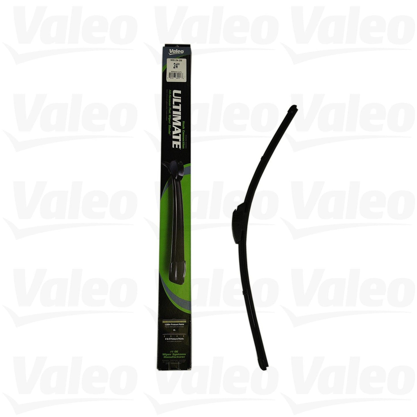 Top View of Front Right Windshield Wiper Blade VALEO 900-24-2B