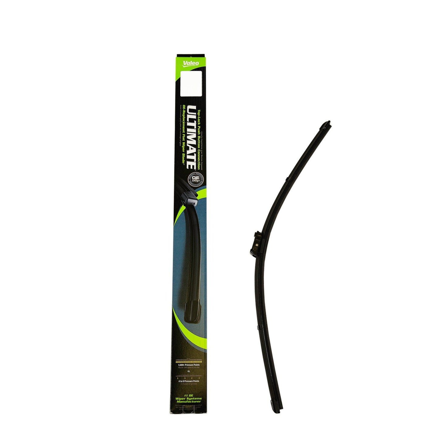 Front View of Front Left Windshield Wiper Blade VALEO 900269B