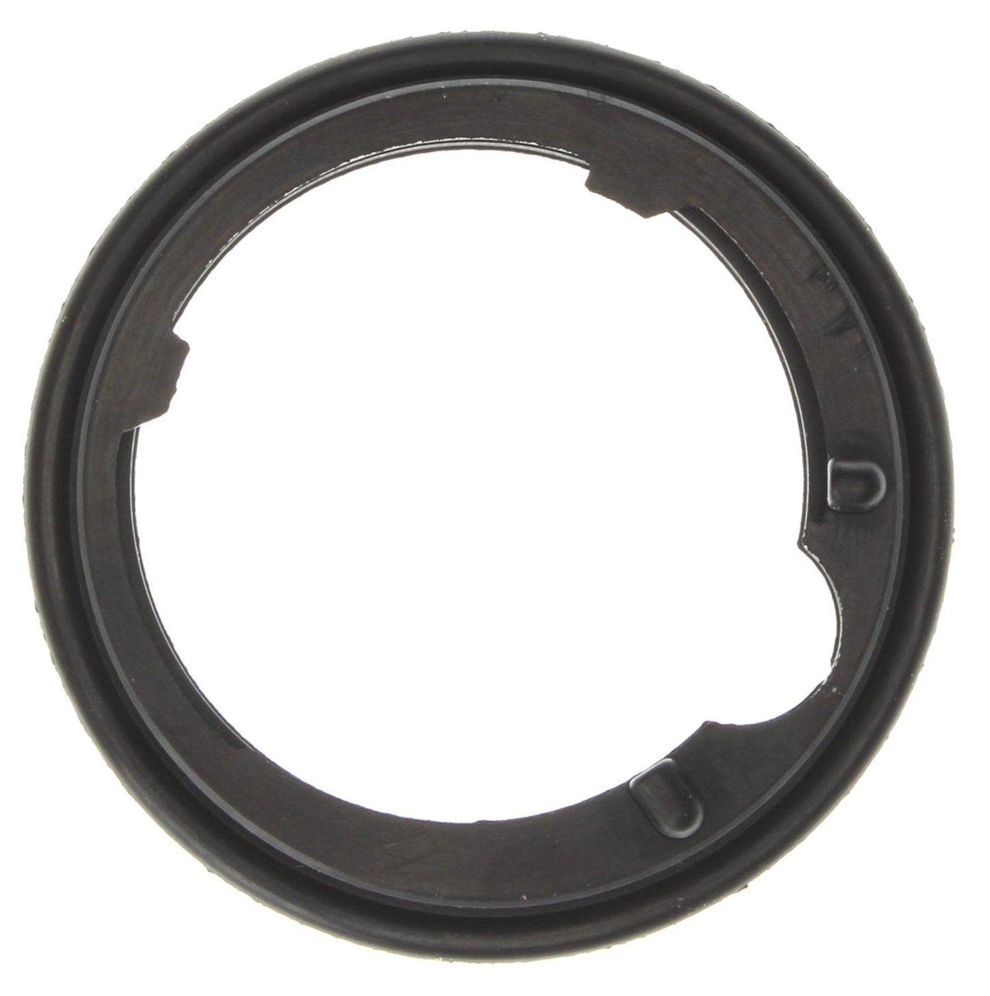 Front View of Engine Coolant Thermostat Housing Gasket MAHLE C31051