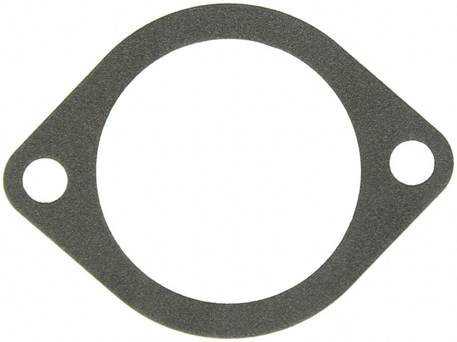 Front View of Engine Coolant Thermostat Housing Gasket MAHLE C31999