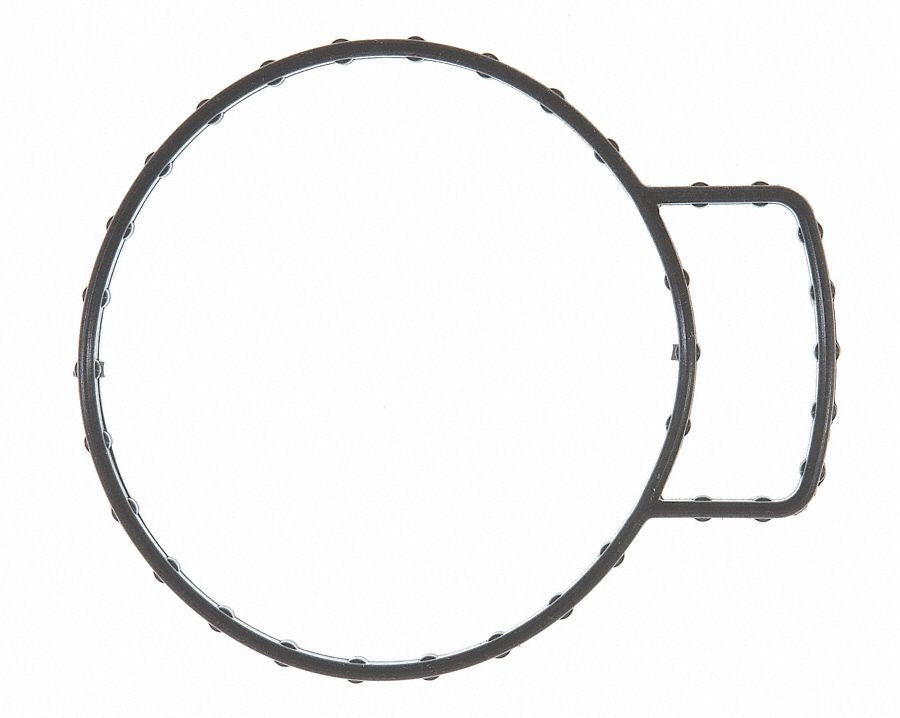 Front View of Fuel Injection Throttle Body Mounting Gasket MAHLE G31649