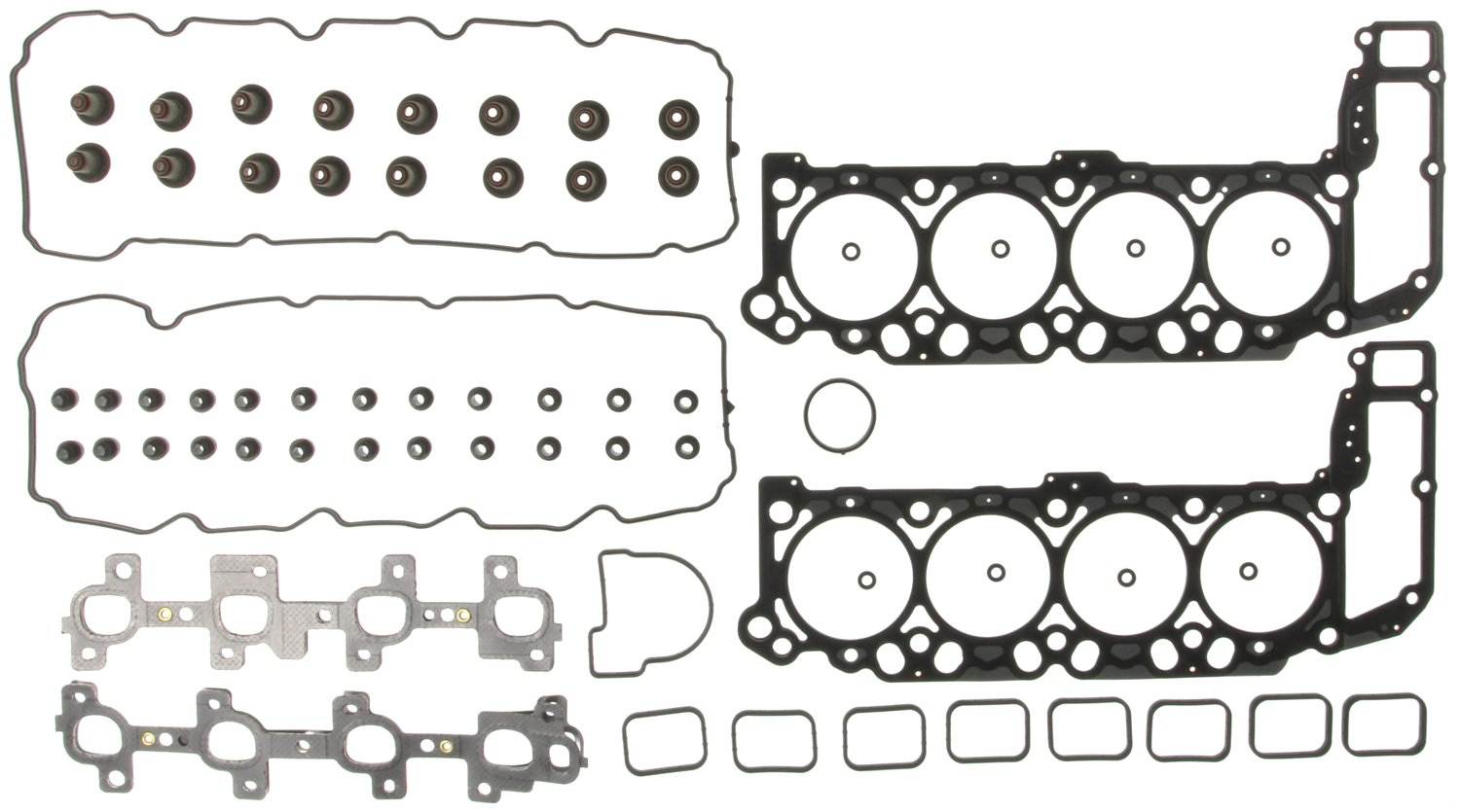 Front View of Engine Cylinder Head Gasket Set MAHLE HS54237