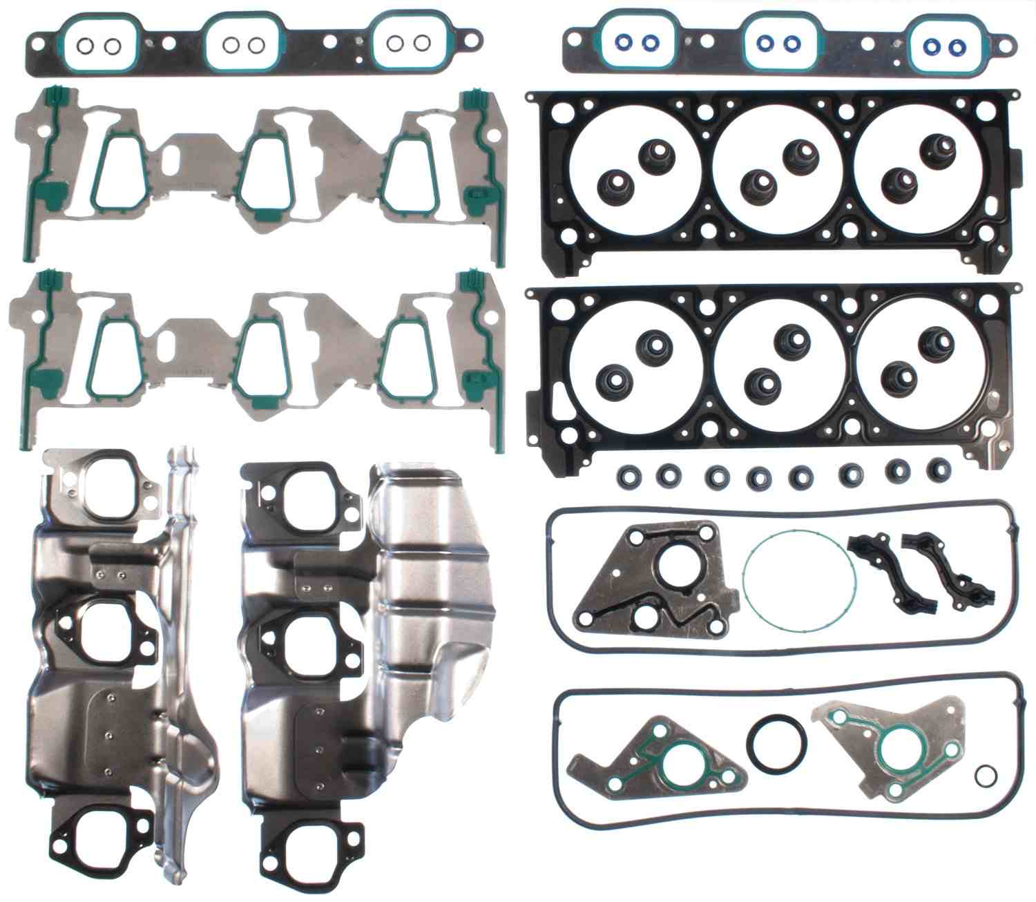 Front View of Engine Cylinder Head Gasket Set MAHLE HS54648