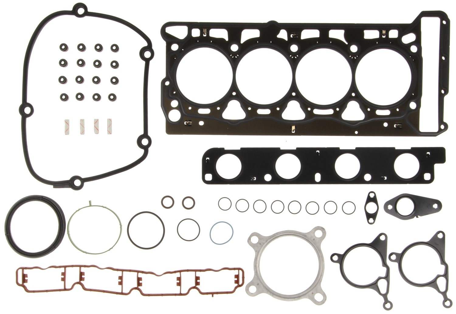 Accessories 1 View of Engine Cylinder Head Gasket Set MAHLE HS54738