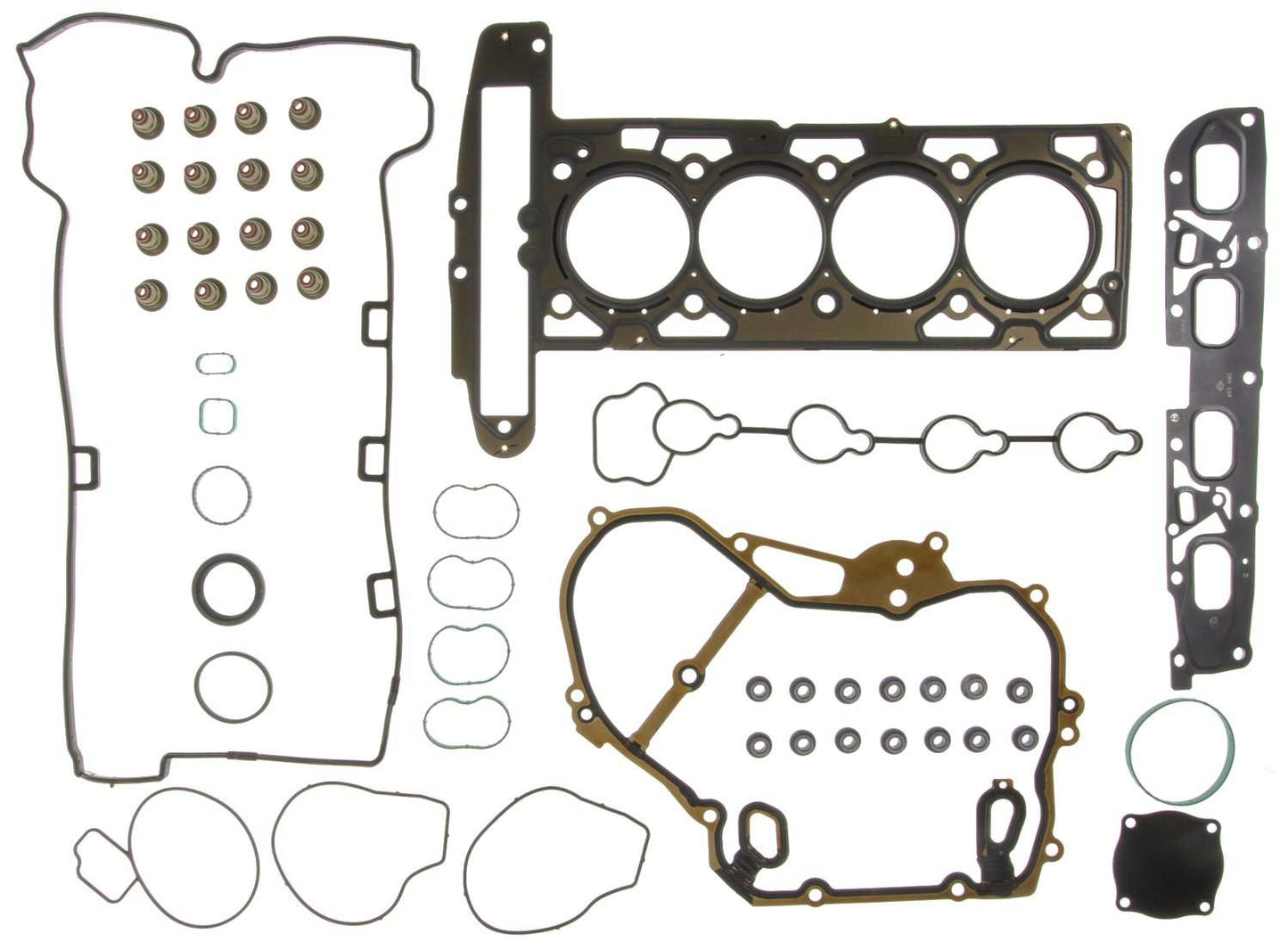 Front View of Engine Cylinder Head Gasket Set MAHLE HS54874