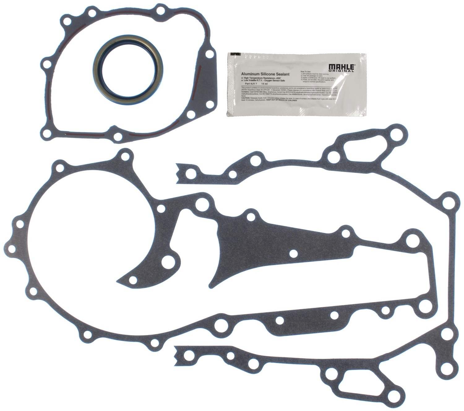 Accessories 1 View of Engine Timing Cover Gasket Set MAHLE JV1109