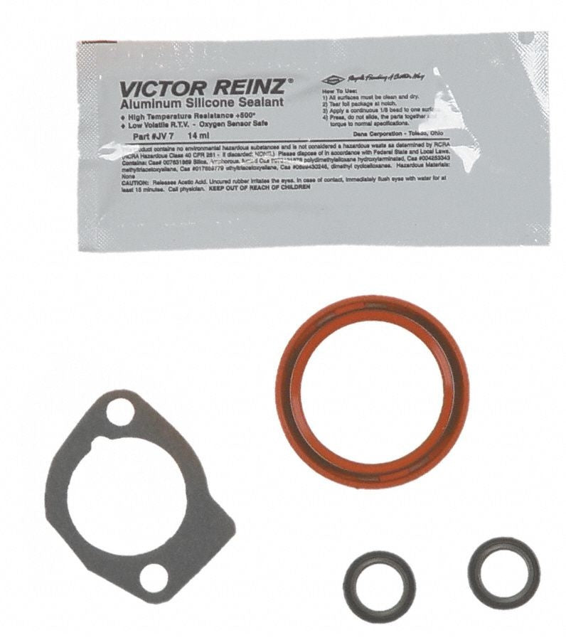 Front View of Engine Timing Cover Gasket Set MAHLE JV5005