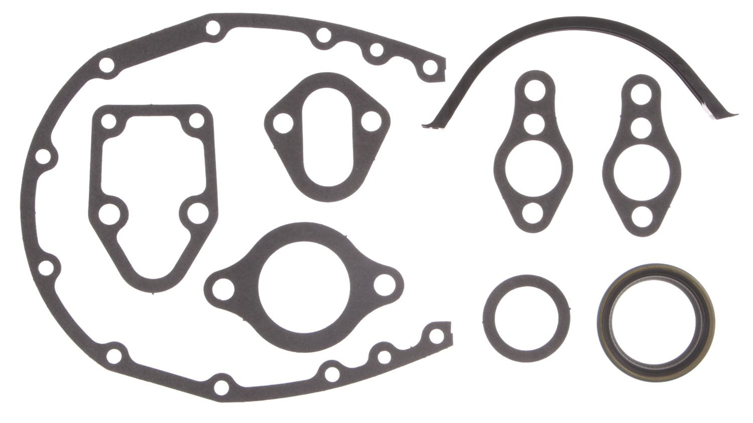 Front View of Engine Timing Cover Gasket Set MAHLE JV779