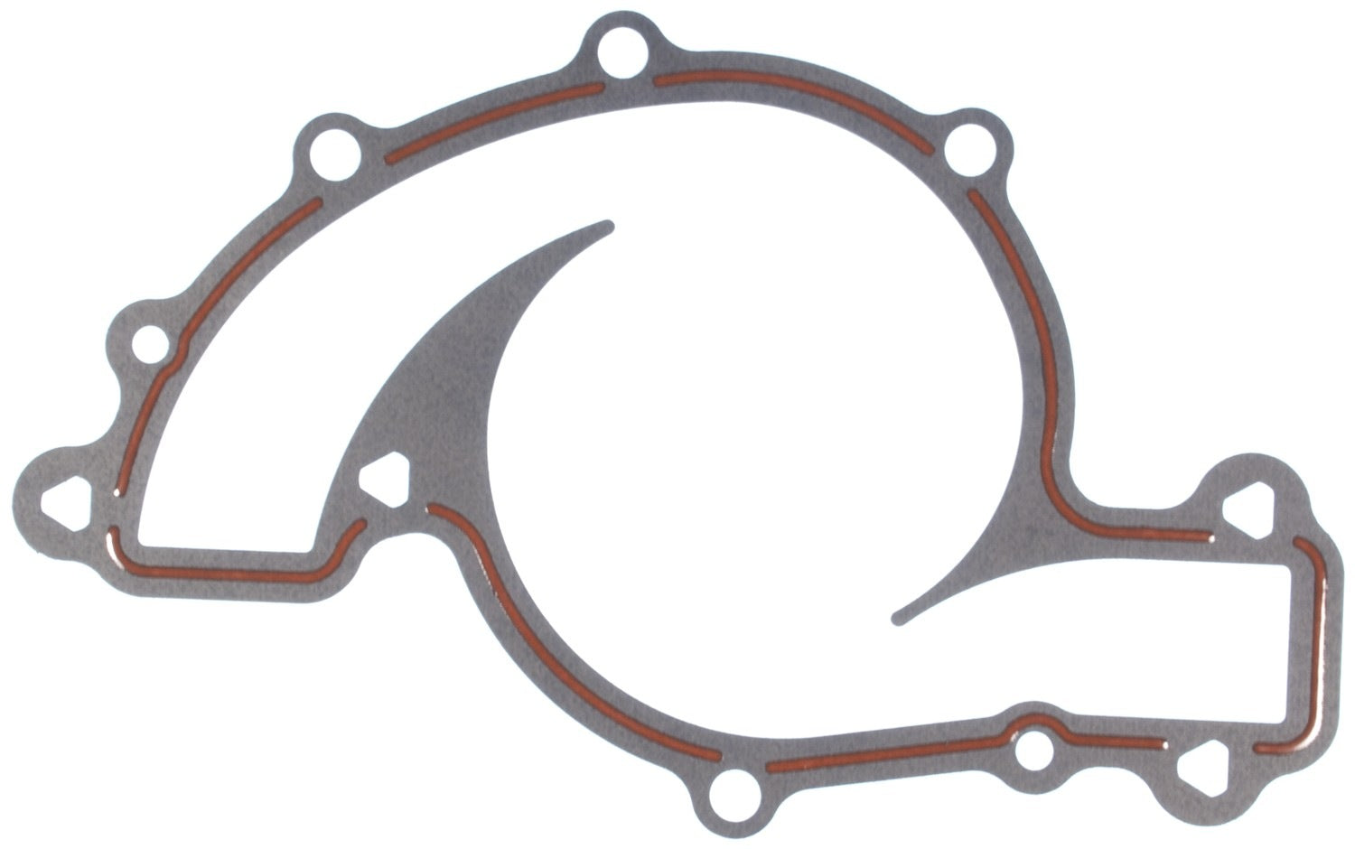 Top View of Engine Water Pump Gasket MAHLE K30793