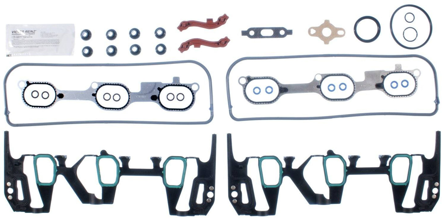 Front View of Engine Intake Manifold Gasket Set MAHLE MIS19509