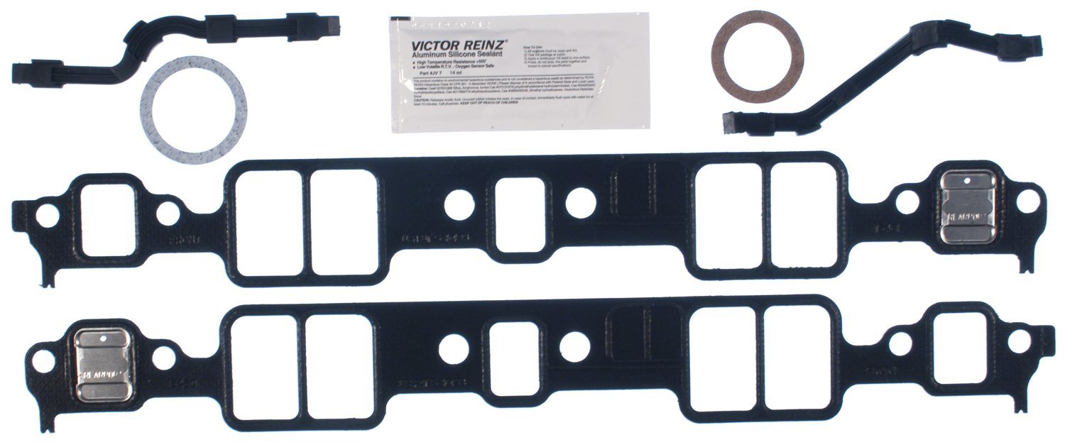 Front View of Engine Intake Manifold Gasket Set MAHLE MS15401