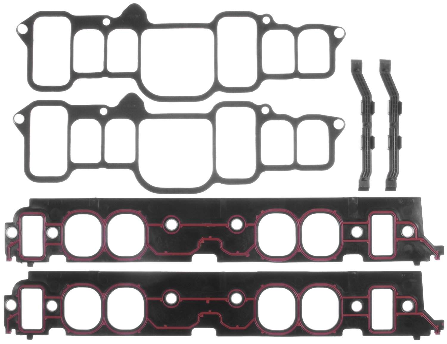 Front View of Engine Intake Manifold Gasket Set MAHLE MS15688