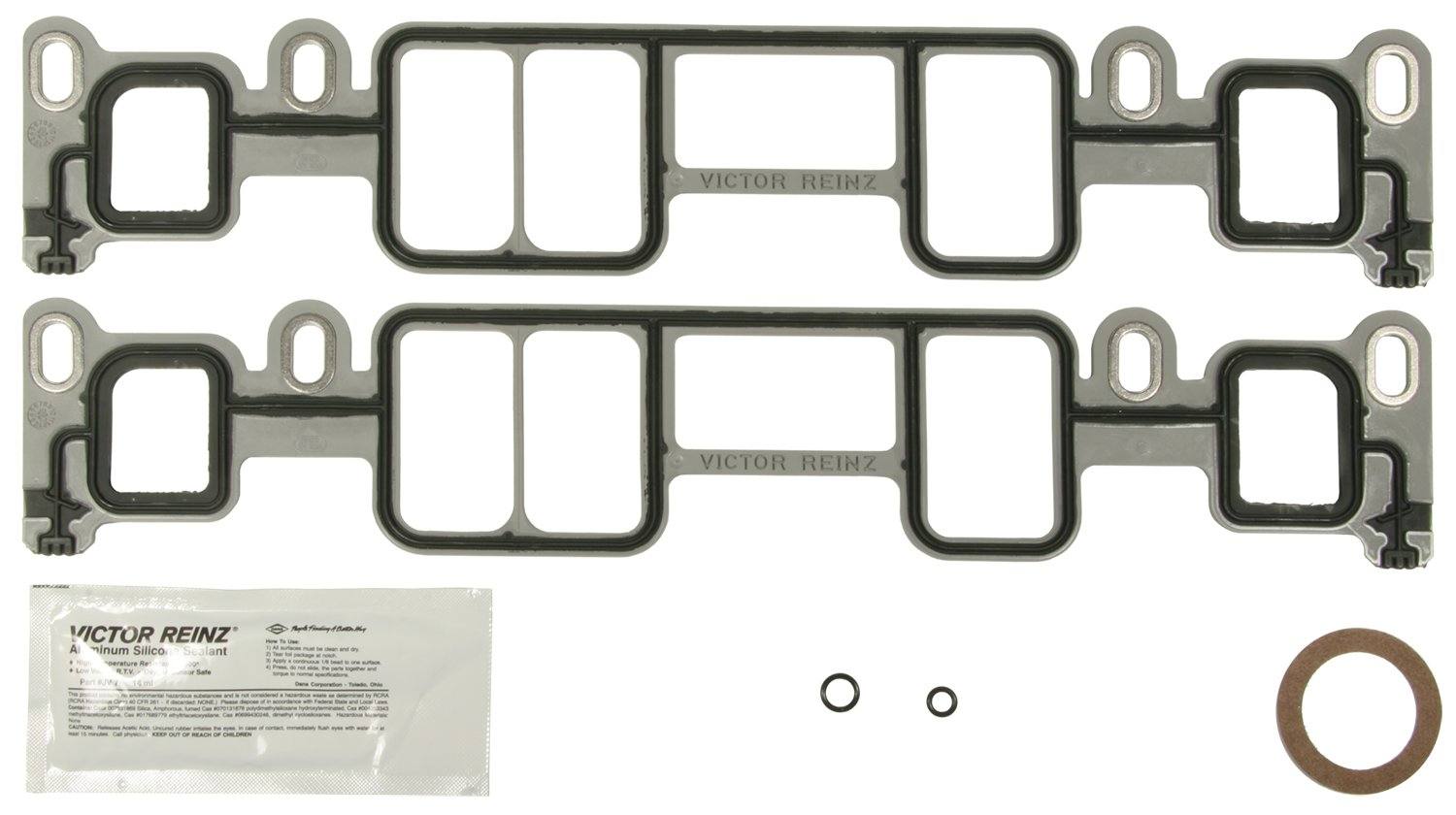 Front View of Engine Intake Manifold Gasket Set MAHLE MS16168P