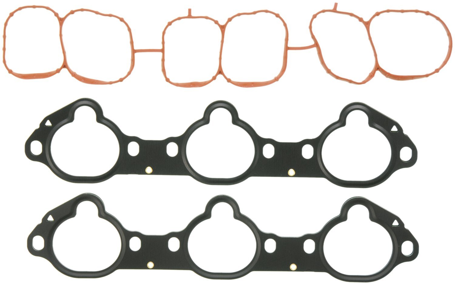 Front View of Engine Intake Manifold Gasket Set MAHLE MS19450