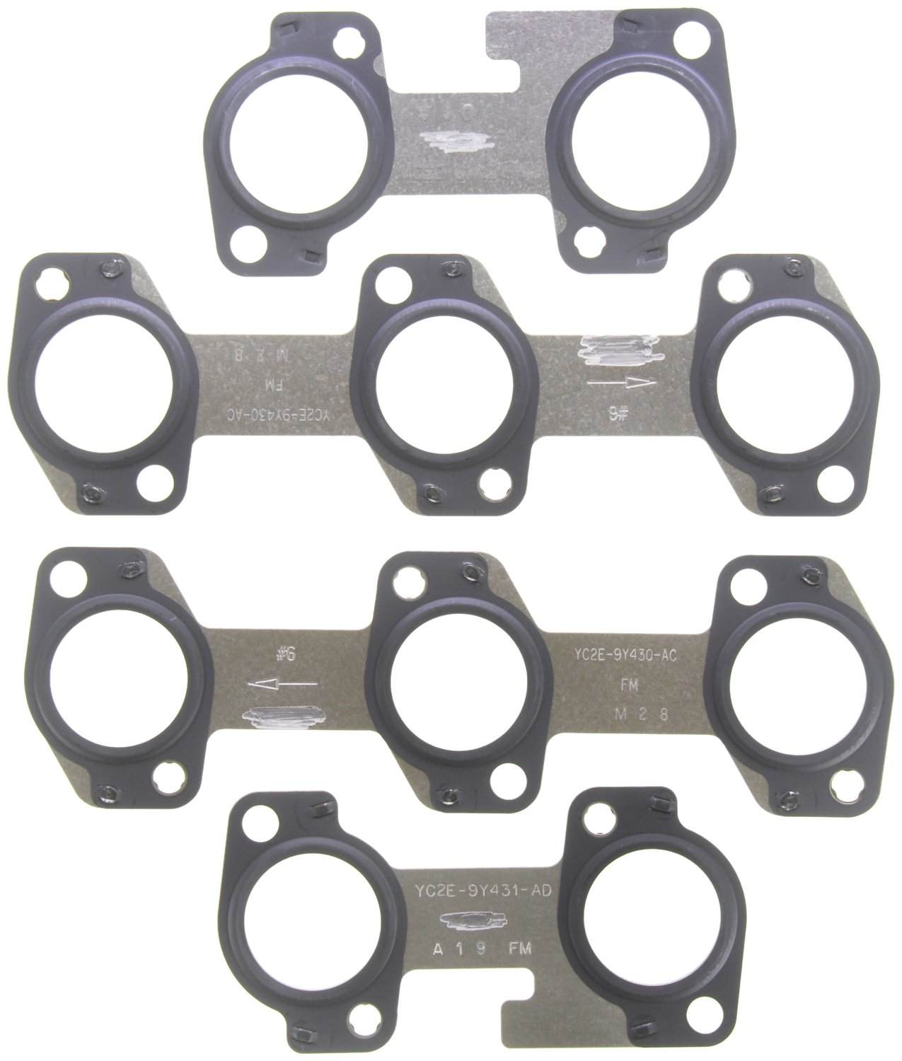 Front View of Exhaust Manifold Gasket Set MAHLE MS19468