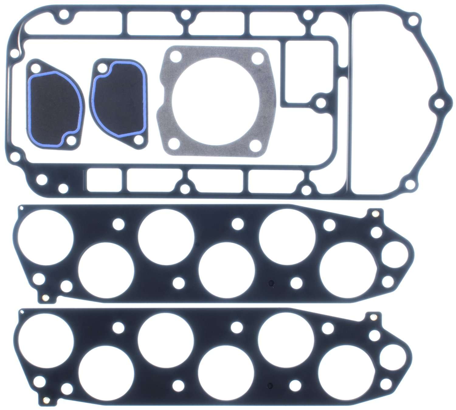 Front View of Fuel Injection Plenum Gasket Set MAHLE MS19651