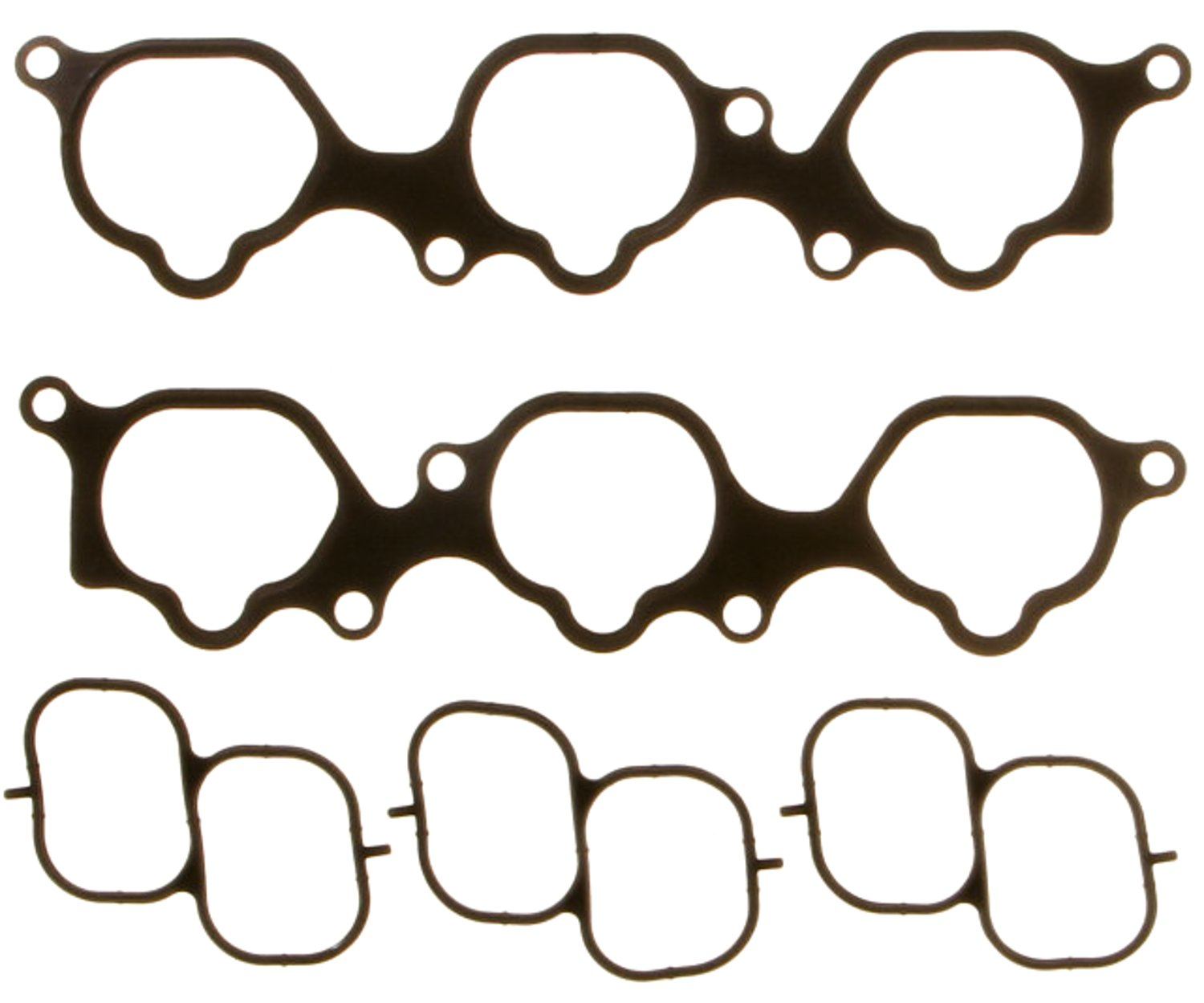 Front View of Engine Intake Manifold Gasket Set MAHLE MS19675