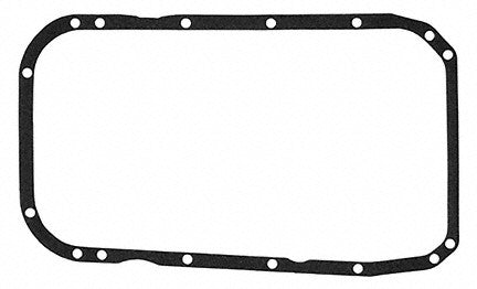 Front View of Engine Oil Pan Gasket MAHLE OS32054