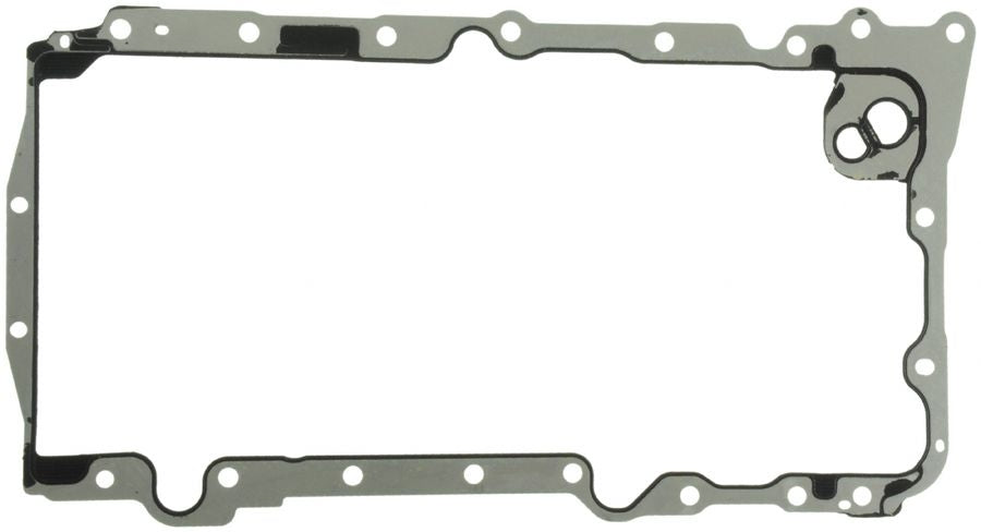 Front View of Engine Oil Pan Gasket MAHLE OS32285