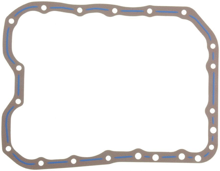 Front View of Engine Oil Pan Gasket MAHLE OS32332