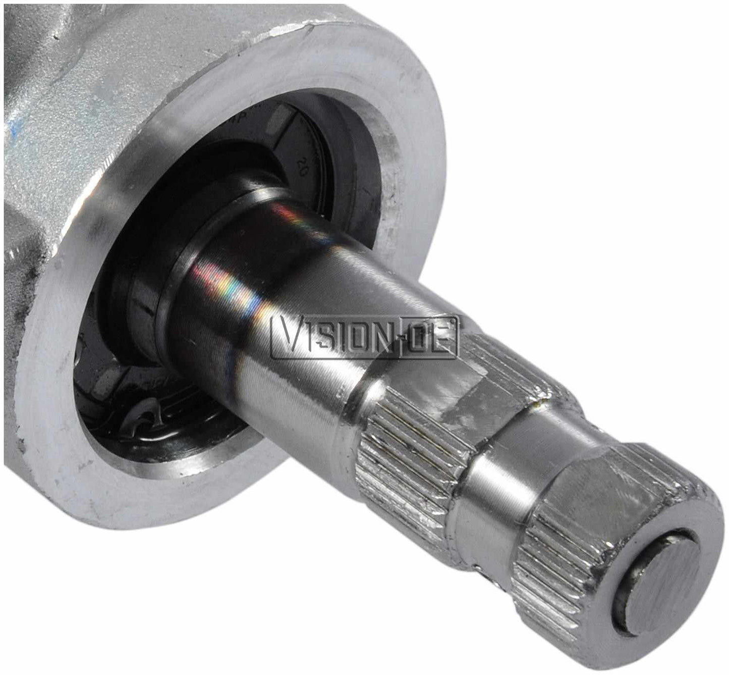 Connector View of Rack and Pinion Assembly BBB N101-0112