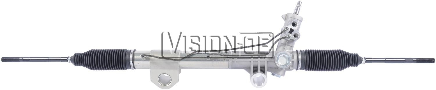 Front View of Rack and Pinion Assembly BBB N102-0169