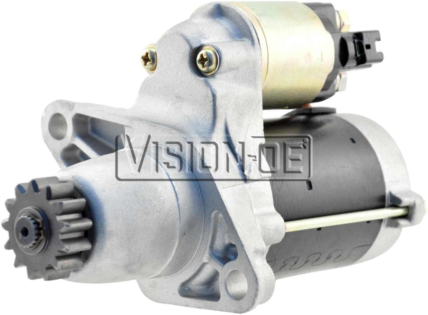 Angle View of Starter Motor BBB N17825