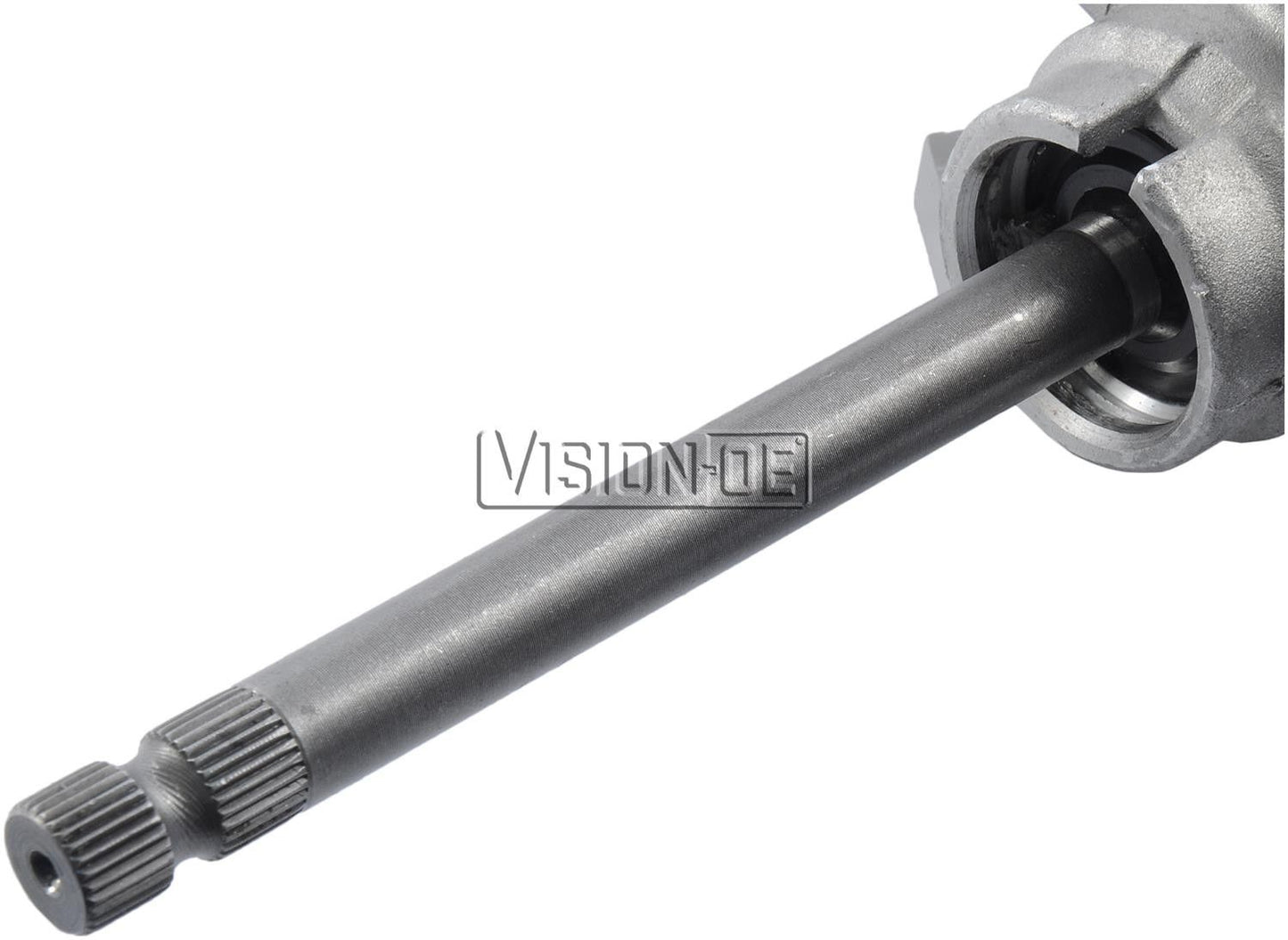 Connector View of Rack and Pinion Assembly BBB N205-0106