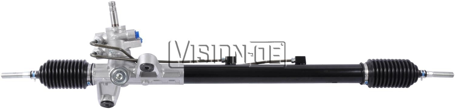 Front View of Rack and Pinion Assembly BBB N305-0158