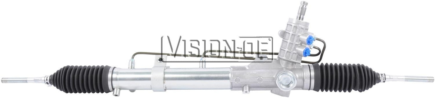 Front View of Rack and Pinion Assembly BBB N306-0110