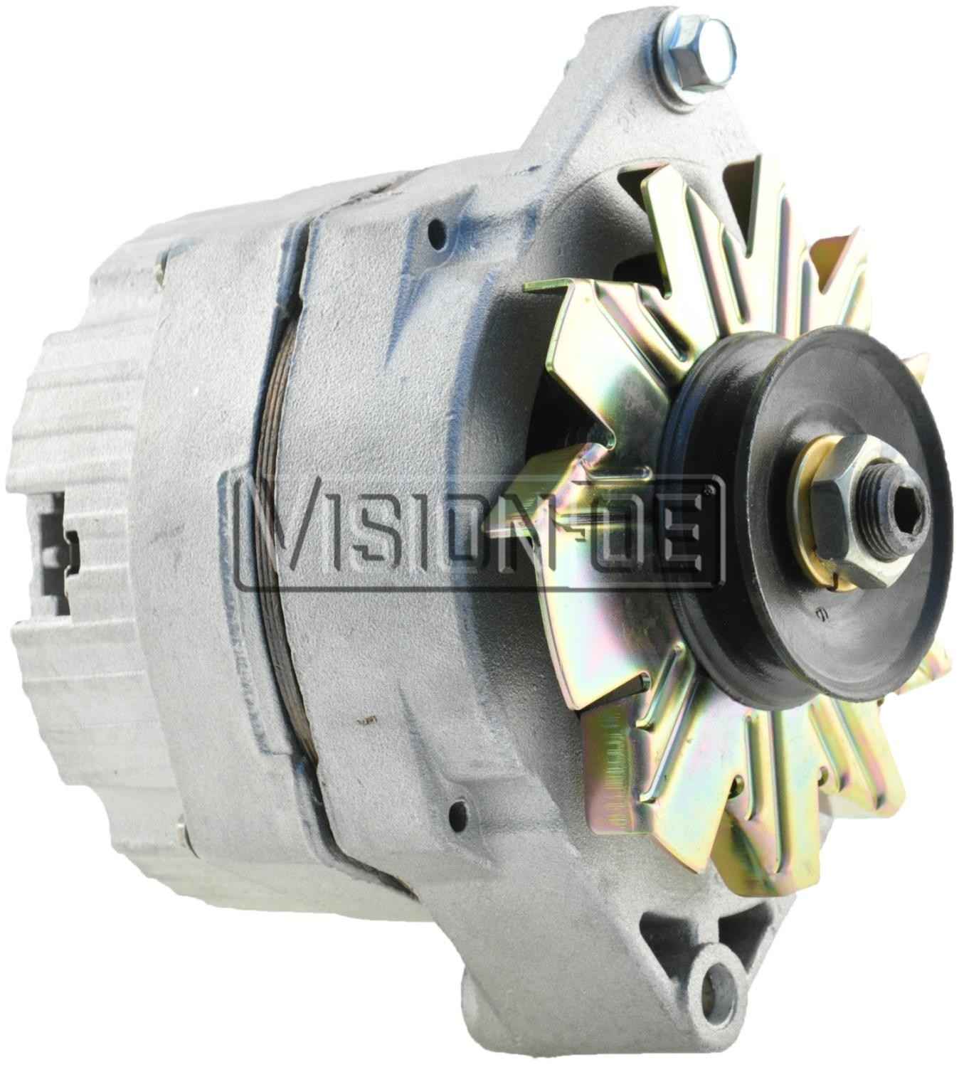 Angle View of Alternator BBB N7127-3