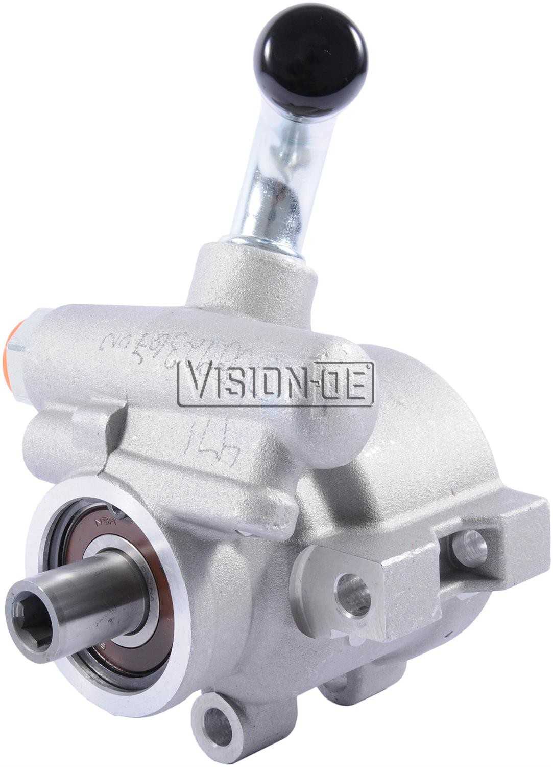 Left View of Power Steering Pump BBB N733-0121