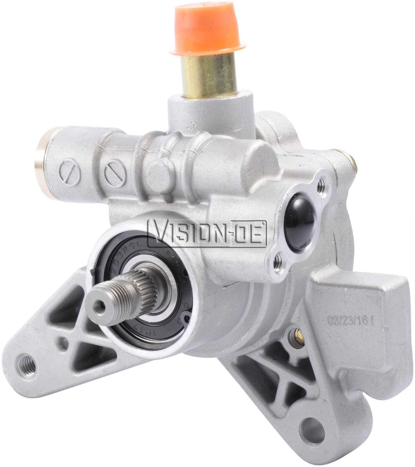 Left View of Power Steering Pump BBB N990-0433